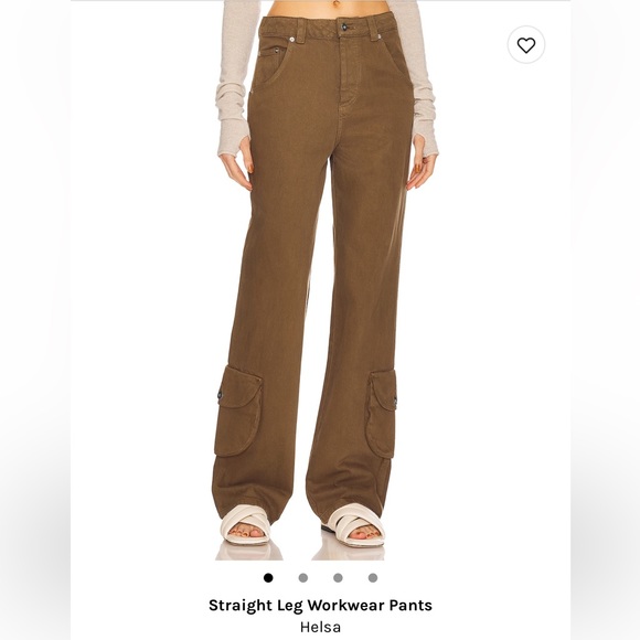 Helsa Straight let workwear pant